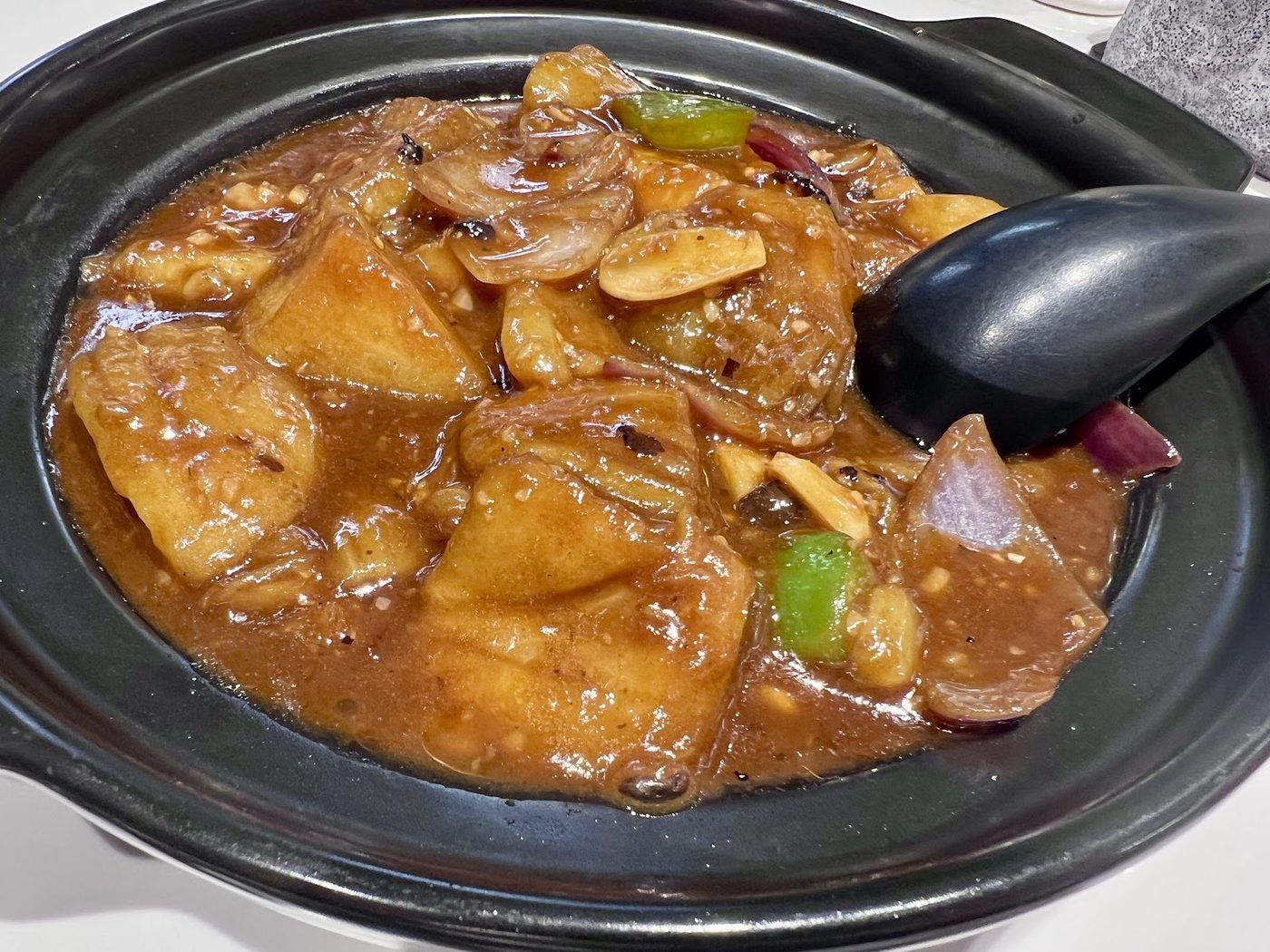 A close look at the food