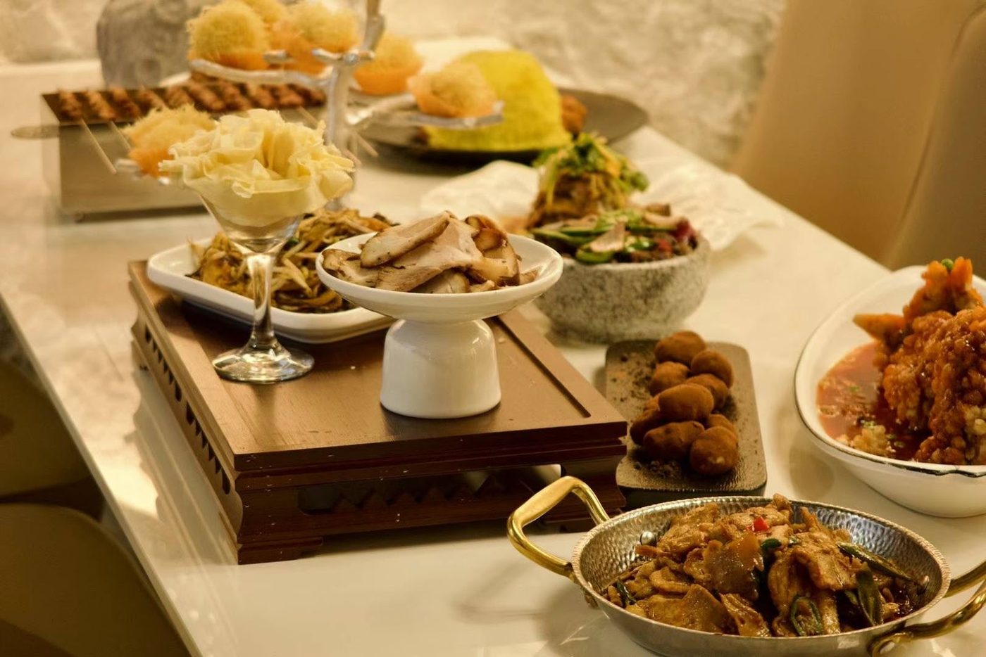 A dish from the kitchen